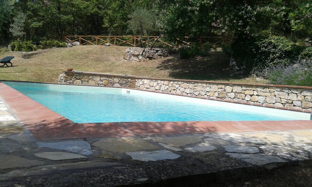Villa Capannuccia Castellina in Chianti Exteriör bild