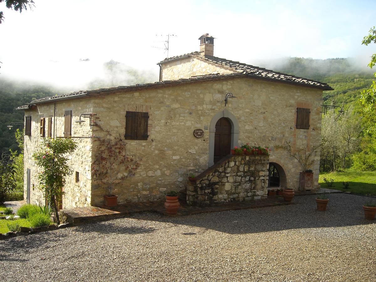 Villa Capannuccia Castellina in Chianti Exteriör bild
