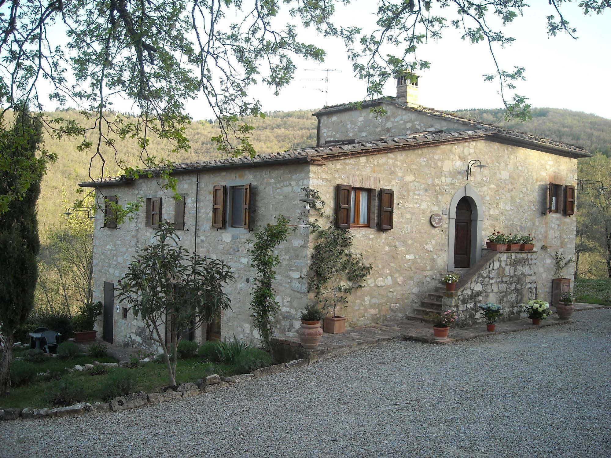 Villa Capannuccia Castellina in Chianti Exteriör bild
