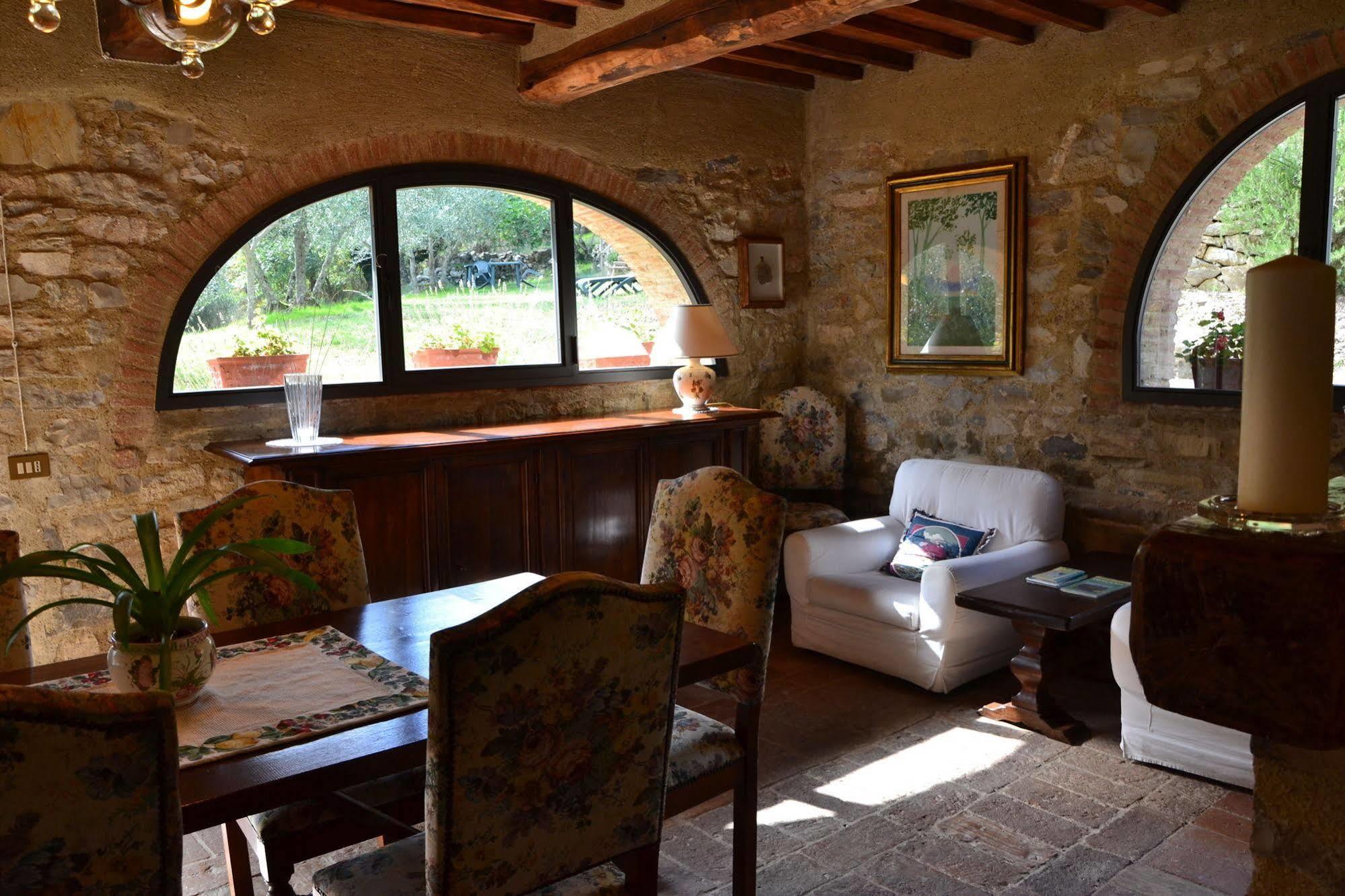 Villa Capannuccia Castellina in Chianti Exteriör bild